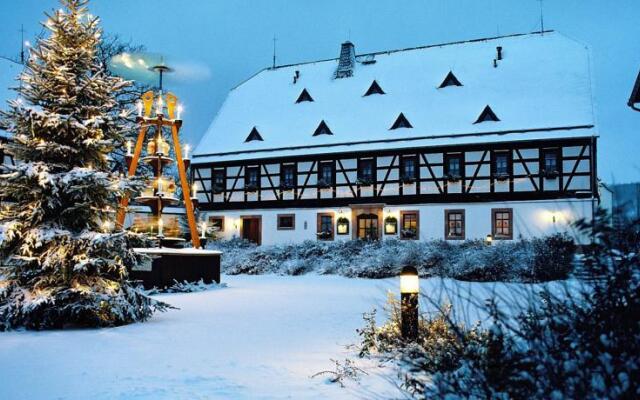 Hotel Folklorehof вид на фасад