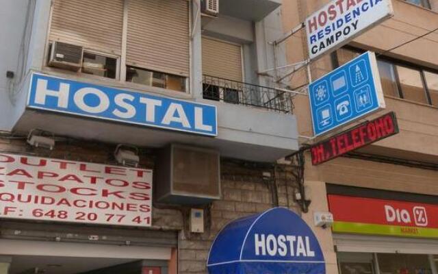 Отель Hostal Campoy вид на фасад