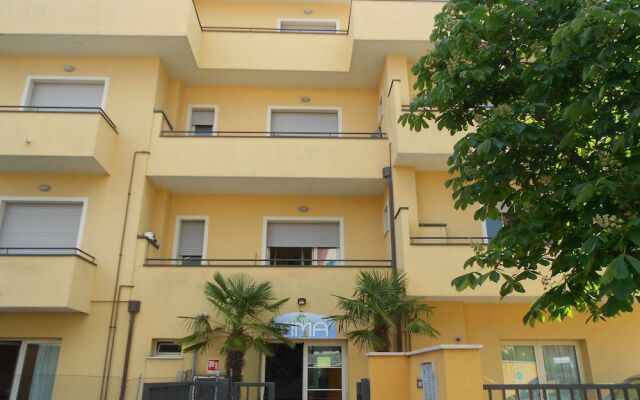 Отель Residence Cima Италия, Римини - отзывы, цены и фото номеров - забронировать отель Residence Cima онлайн вид на фасад