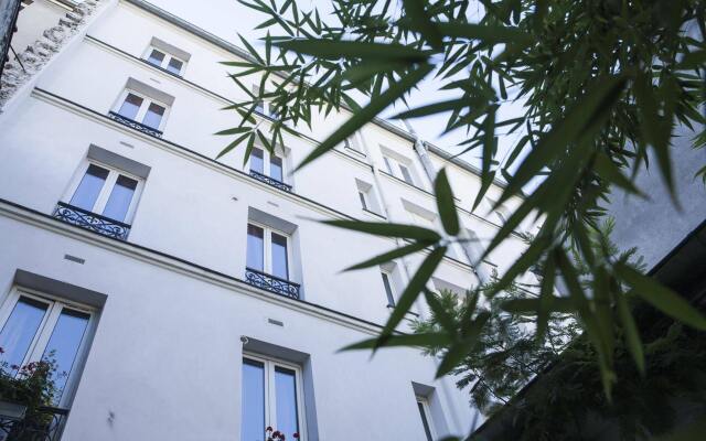 La Maison Montparnasse Hotel Париж вид на фасад