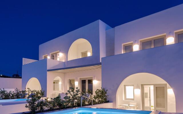 Отель Alti Santorini Suites вид на фасад