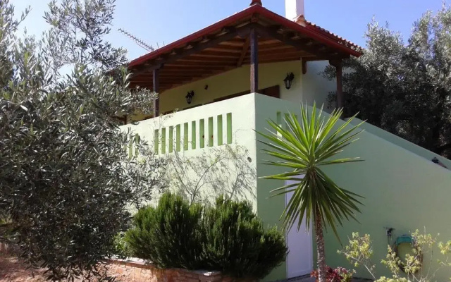 Elia house 1 astoning sea view among the olive trees