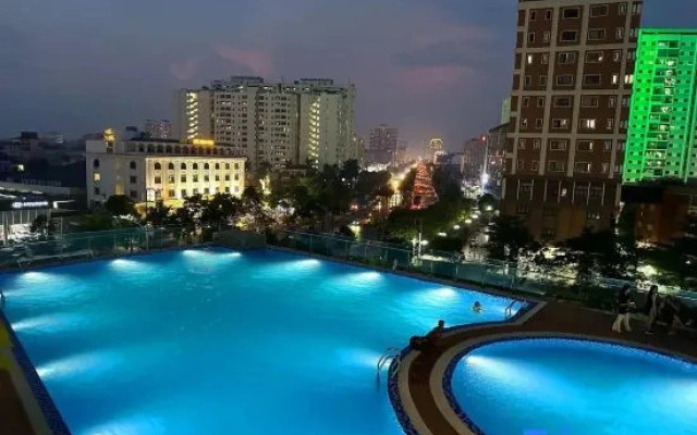 Central BacNinh 2bed apt with view/self check in