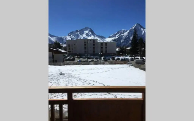 Appartement cosy Deux Alpes front de neige 34m2 6p