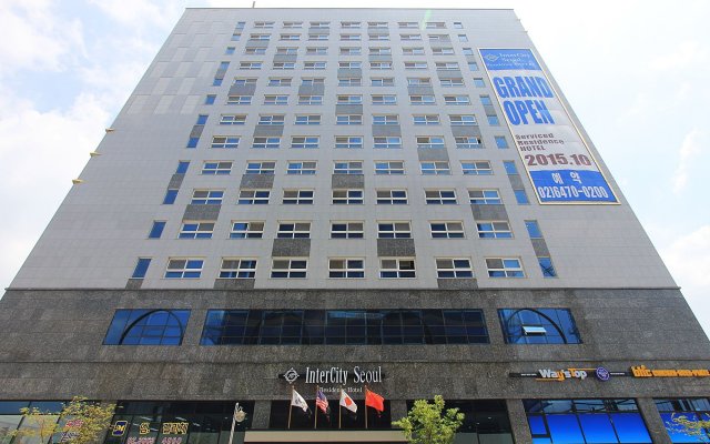 Отель Inter City Seoul Южная Корея, Сеул - 1 отзыв об отеле, цены и фото номеров - забронировать отель Inter City Seoul онлайн вид на фасад