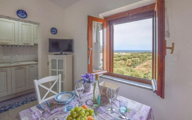 Nice Home in Agrustos With 1 Bedrooms and Wifi