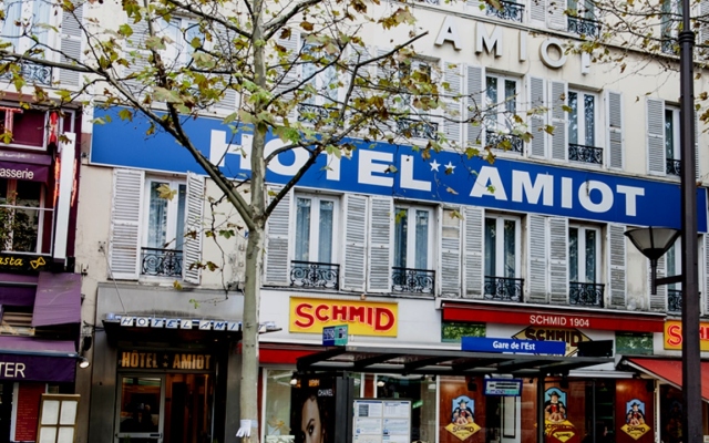 Hotel Amiot вид на фасад