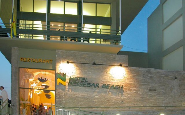 Отель Nessebar Beach Болгария, Солнечный берег - отзывы, цены и фото номеров - забронировать отель Nessebar Beach онлайн вид на фасад