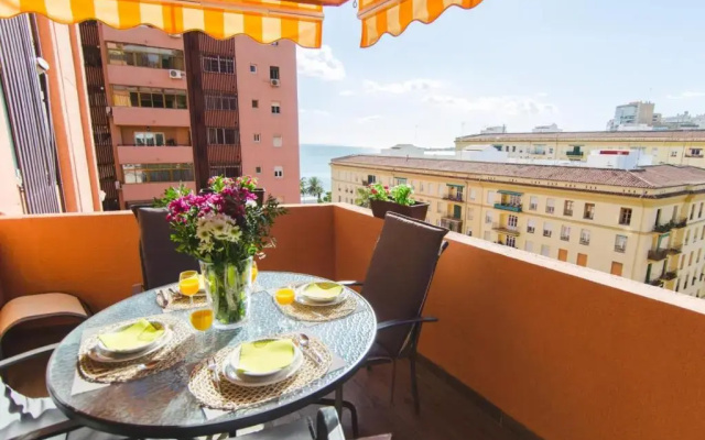 Malaga Center Flat Beach & Terrace