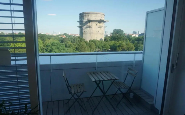 Augartenblick Penthaus 17 - Blick zum Riesenrad