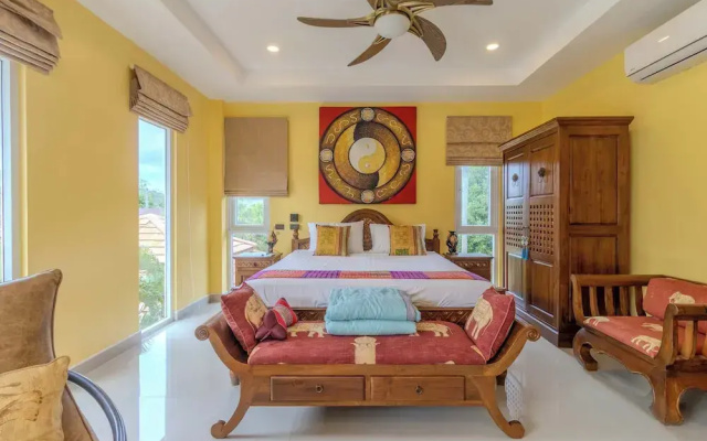 3BR Villa Pool Garden Near Beach V225