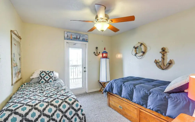Intracoastal Views & Deck: Surfside Beach Home