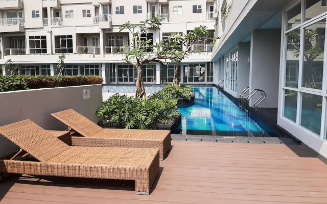 Minimalist Studio Room at Bintaro Icon Apartment