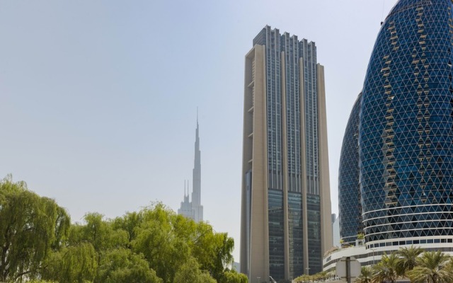 Апартаменты Dream Inn Dubai Apartments-index Tower Дубай вид на фасад