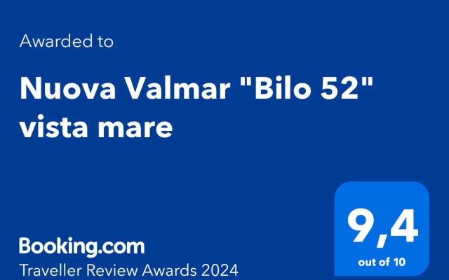 Nuova Valmar "Bilo 52" vista mare