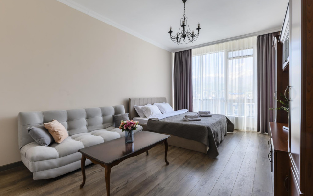 Almaty Apartments (Алматы Апартментс) на проспекте Аль-Фараби  9 блок 5Г
