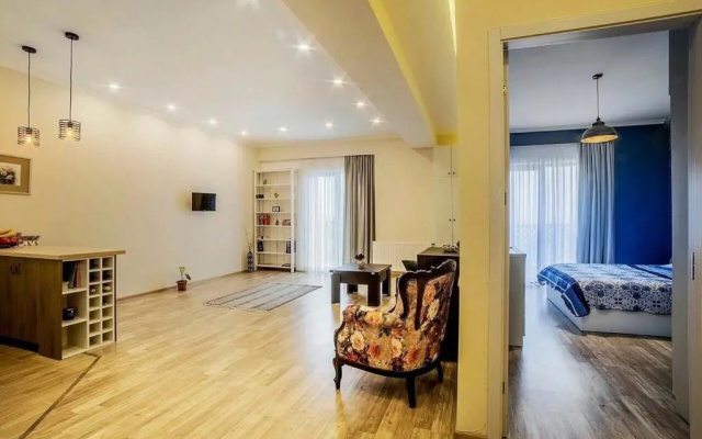 Cozy studio with balcony