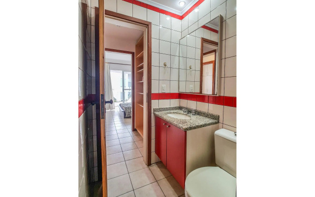 Flat Para 6 Pessoas Com Piscina Aquecida   Hb35f