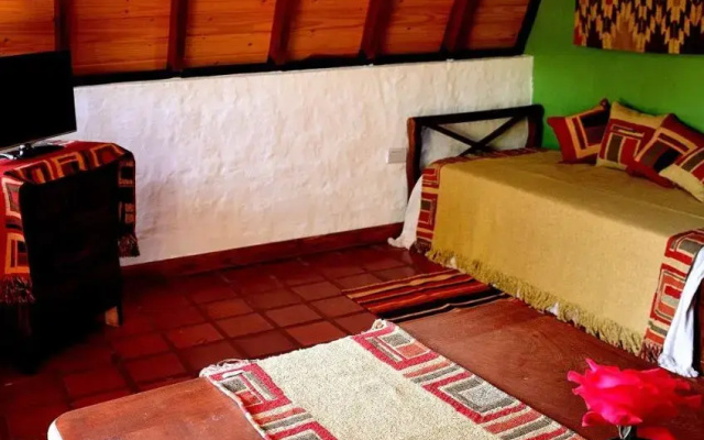 Cabañas Verde y Blanco