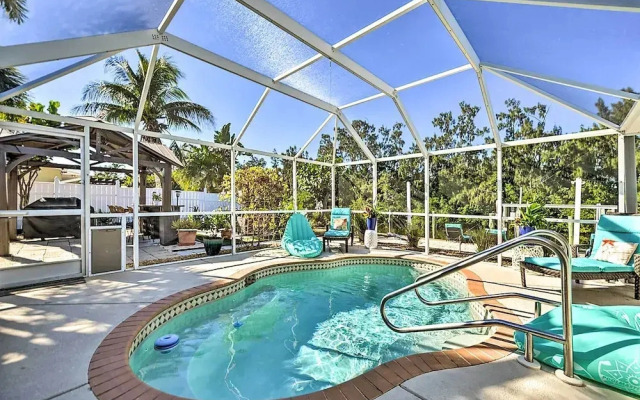 Waterfront Bradenton Home: Heated Pool & Fire Pit