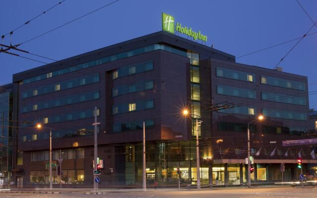 Отель Holiday Inn Vilnius Литва, Вильнюс - отзывы, цены и фото номеров - забронировать отель Holiday Inn Vilnius онлайн вид на фасад
