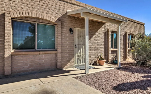 Sun-dappled Tucson Home w/ Patio & Grill!