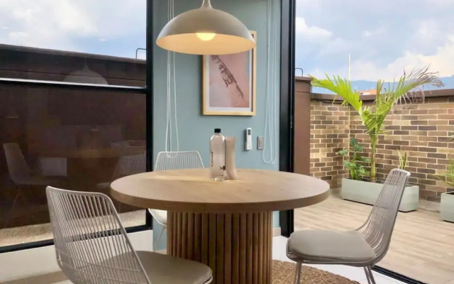 Splendid Loft With Terrace in Laureles