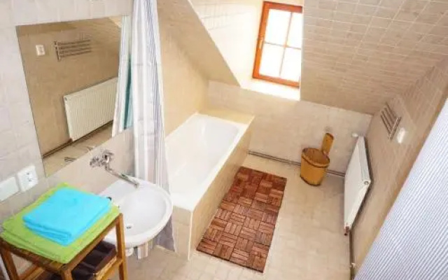 Apartmá v Rodném domě Vincenze Priessnitze v centru lázní