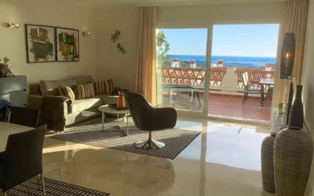 Pool Calahonda Palmeras With Sea View