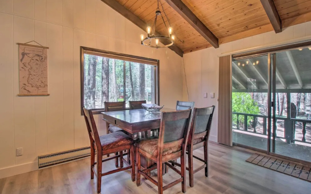 Near Hiking & Golfing: Pinetop Cabin w/ Deck
