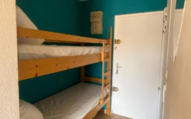 Studio cabine bord de plage 5 personnes