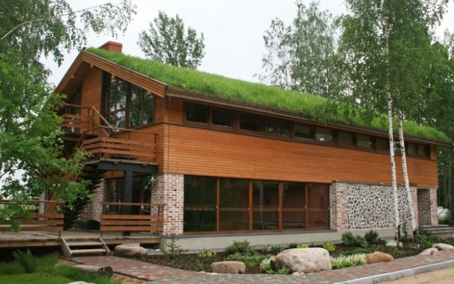 Отель Holiday Complex Avoti Латвия, Цесис - отзывы, цены и фото номеров - забронировать отель Holiday Complex Avoti онлайн вид на фасад
