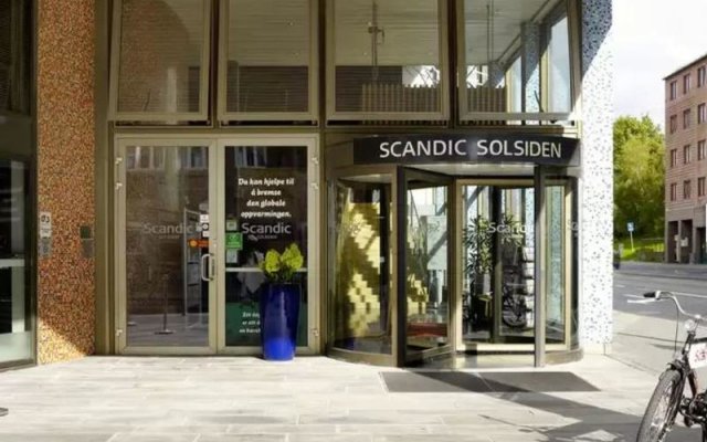 Отель Scandic Solsiden Норвегия, Тронхейм - отзывы, цены и фото номеров - забронировать отель Scandic Solsiden онлайн вид на фасад