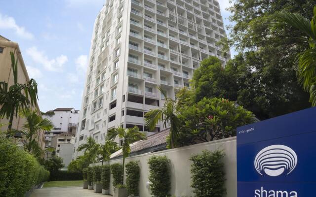 Отель Shama Sukhumvit Бангкок вид на фасад
