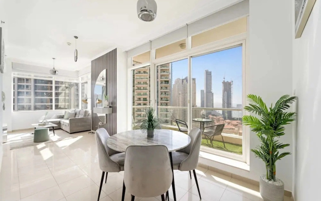 Silkhaus Comfy 1BR Botanica Tower Dubai Marina