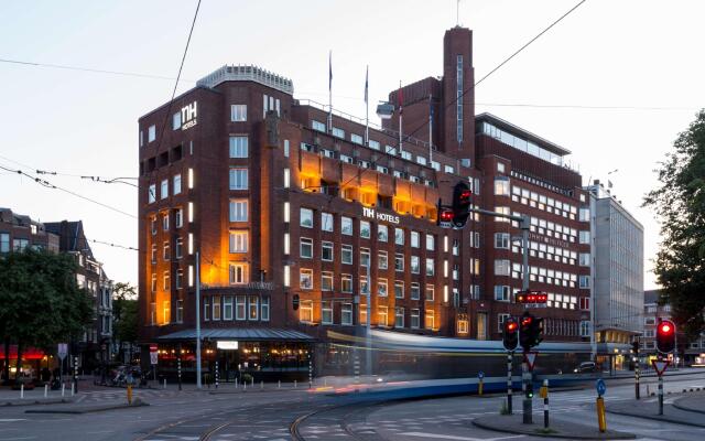 Отель Nh Amsterdam Centre Амстердам вид на фасад