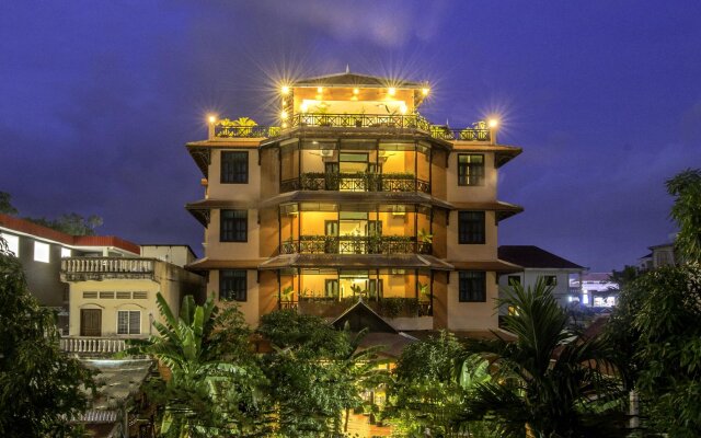 Angkor Panoramic Boutique Hotel in Siem Reap, Cambodia from 35$, photos, reviews - zenhotels.com hotel front