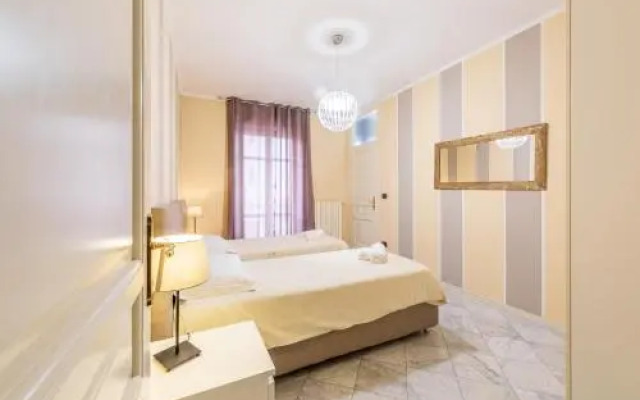 Il terrazzo e l'appartamento diVino