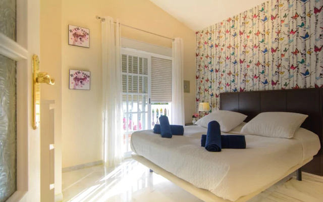 Beach front villa with private pool