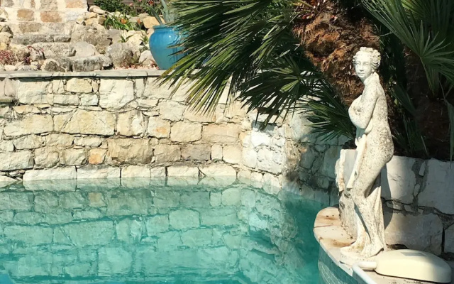 Stone Villa in Saint-jeannet With Roofed Terrace and Garden