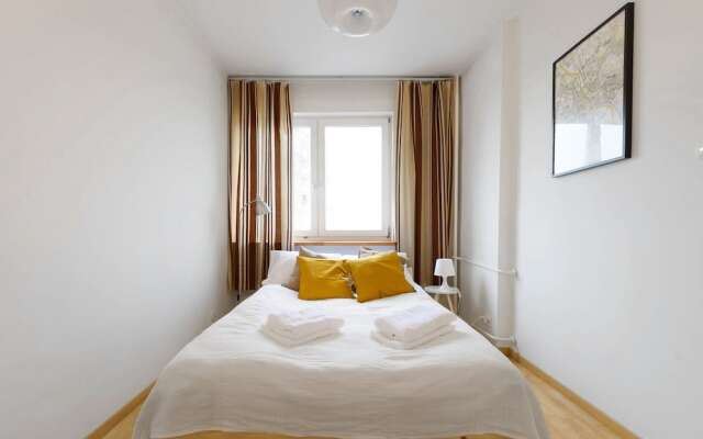Апартаменты Grand Theater Comfortable Apartment Варшава вид на фасад