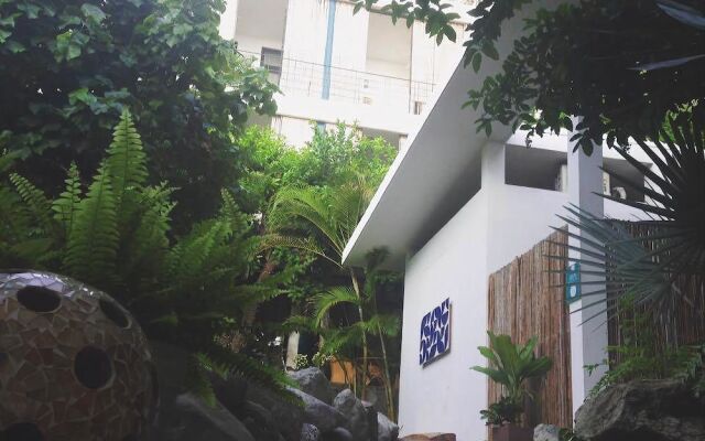 Отель Jacarandas-habitación Para 3 Personas en Mazatlán Масатлан вид на фасад