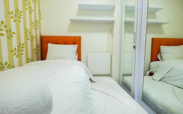 Comfort 2BR with Pool View Green Pramuka City Apartment