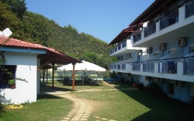 Asterias Hotel Ситония вид на фасад