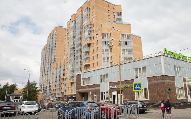 Отель Жилое помещение Братиславская Москва вид на фасад