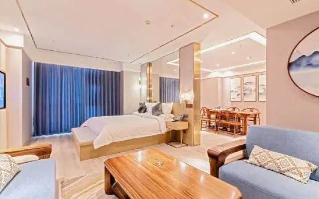 Hanshe Meisu Hotel (Wanda Branch, Luohe West High-Speed Rail Station)