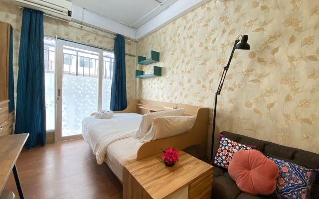 Bohemian Beauty Studio Room At Grand Asia Afrika Apartment