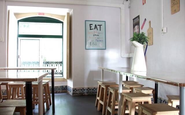 Отель Hub New Lisbon Hostel Португалия, Лиссабон - 1 отзыв об отеле, цены и фото номеров - забронировать отель Hub New Lisbon Hostel онлайн питание