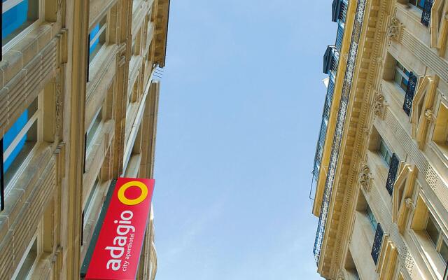 Отель Aparthotel Adagio Paris Opéra вид на фасад