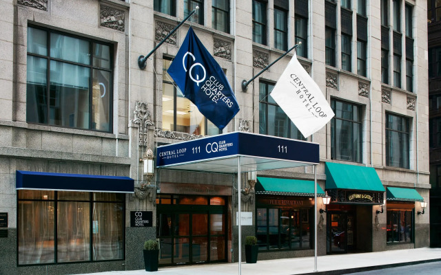 Отель Club Quarters, Central Loop вид на фасад